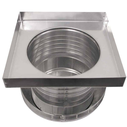 Model PV-12-C6-CMF | Pop Vent |  12" Diameter |  6" Tall Collar  | Curb Mount Flange  |  113 Sq. In. NFA