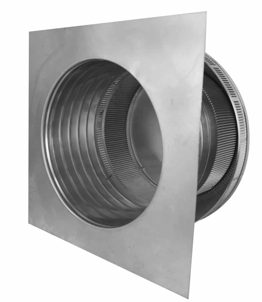 Model PV-12-C6  | Pop Vent |  12" Diameter |  6" Tall Collar | Flat Falng | 113 Sq. In. NFA