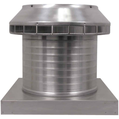 Model PV-12-C8-CMF | Pop Vent |  12" Diameter |  8" Tall Collar  | Curb Mount Flange  |  113 Sq. In. NFA