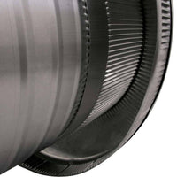 Roof Louver 12" with Curb Mount Sub - Base - Pop Vent | 12" Diameter | 8" Tall Collar | 113 Sq. In. NFA - Active Ventilation Products