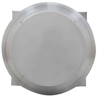 Roof Louver - Pop Vent | 12" Diameter | 8" Tall Collar | Flat Flange | 113 Sq. In. NFA - Active Ventilation Products
