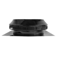 Roof Louver - Pop Vent | 14" Diameter | 1" Tall Collar | Flat Flange | 144 Sq. In. NFA - Active Ventilation Products