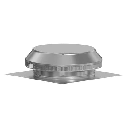 Model PV-14-C1 | Pop Ventilator | 14" Diameter | 1" Tall Collar | Flat Flange |  144 Sq. In. NFA