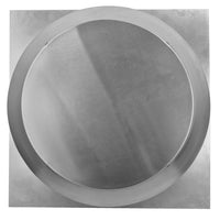 Roof Louver - Pop Vent | 14" Diameter | 1" Tall Collar | Flat Flange | 144 Sq. In. NFA - Active Ventilation Products