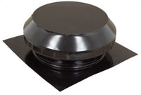 Roof Louver - Pop Vent | 14" Diameter | 2" Tall Collar | Flat Flange | 144 Sq. In. NFA - Active Ventilation Products