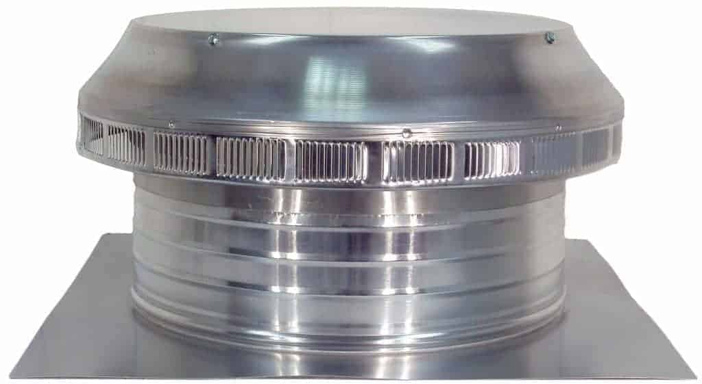 Model PV-14-C4  | Pop Vent |  14" Diameter |  4" Tall Collar | Flat Falng | 144 Sq. In. NFA