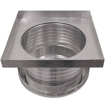 Model PV-14-C6-CMF | Pop Vent |  14" Diameter |  6" Tall Collar  | Curb Mount Flange  |  144 Sq. In. NFA