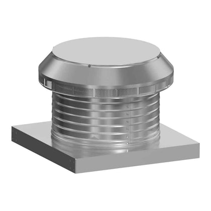 Model PV-14-C6-CMF | Pop Vent |  14" Diameter |  6" Tall Collar  | Curb Mount Flange  |  144 Sq. In. NFA