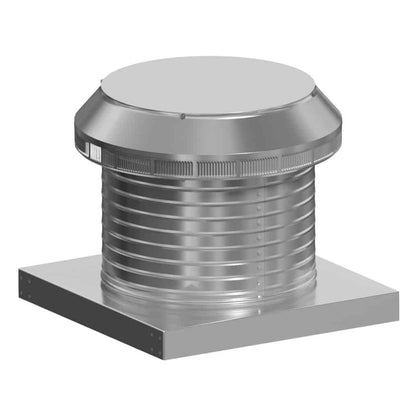 Model PV-14-C8-CMF | Pop Vent |  14" Diameter |  8" Tall Collar  | Curb Mount Flange  |  144 Sq. In. NFA