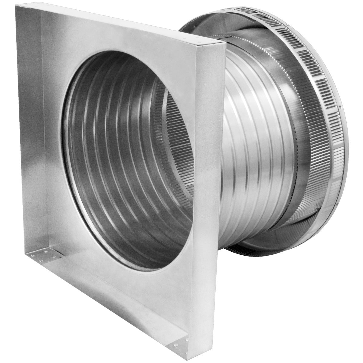 Model PV-14-C8-CMF | Pop Vent |  14" Diameter |  8" Tall Collar  | Curb Mount Flange  |  144 Sq. In. NFA