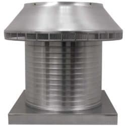 Model PV-16-C12-CMF | Pop Vent |  16" Diameter |  12" Tall Collar  | Curb Mount Flange  |  200 Sq. In. NFA