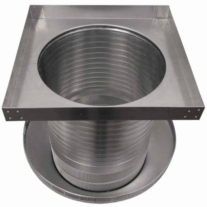 Model PV-16-C12-CMF | Pop Vent |  16" Diameter |  12" Tall Collar  | Curb Mount Flange  |  200 Sq. In. NFA