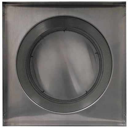 Model PV-16-C12-CMF | Pop Vent |  16" Diameter |  12" Tall Collar  | Curb Mount Flange  |  200 Sq. In. NFA