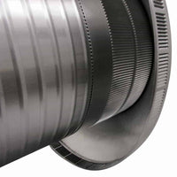 Roof Louver 16" with Curb Mount Sub - Base - Pop Vent | 16" Diameter | 12" Tall Collar | 200 Sq. In. NFA - Active Ventilation Products