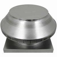 Roof Louver 16" with Curb Mount Sub - Base - Pop Vent | 16" Diameter | 4" Tall Collar | 200 Sq. In. NFA - Active Ventilation Products