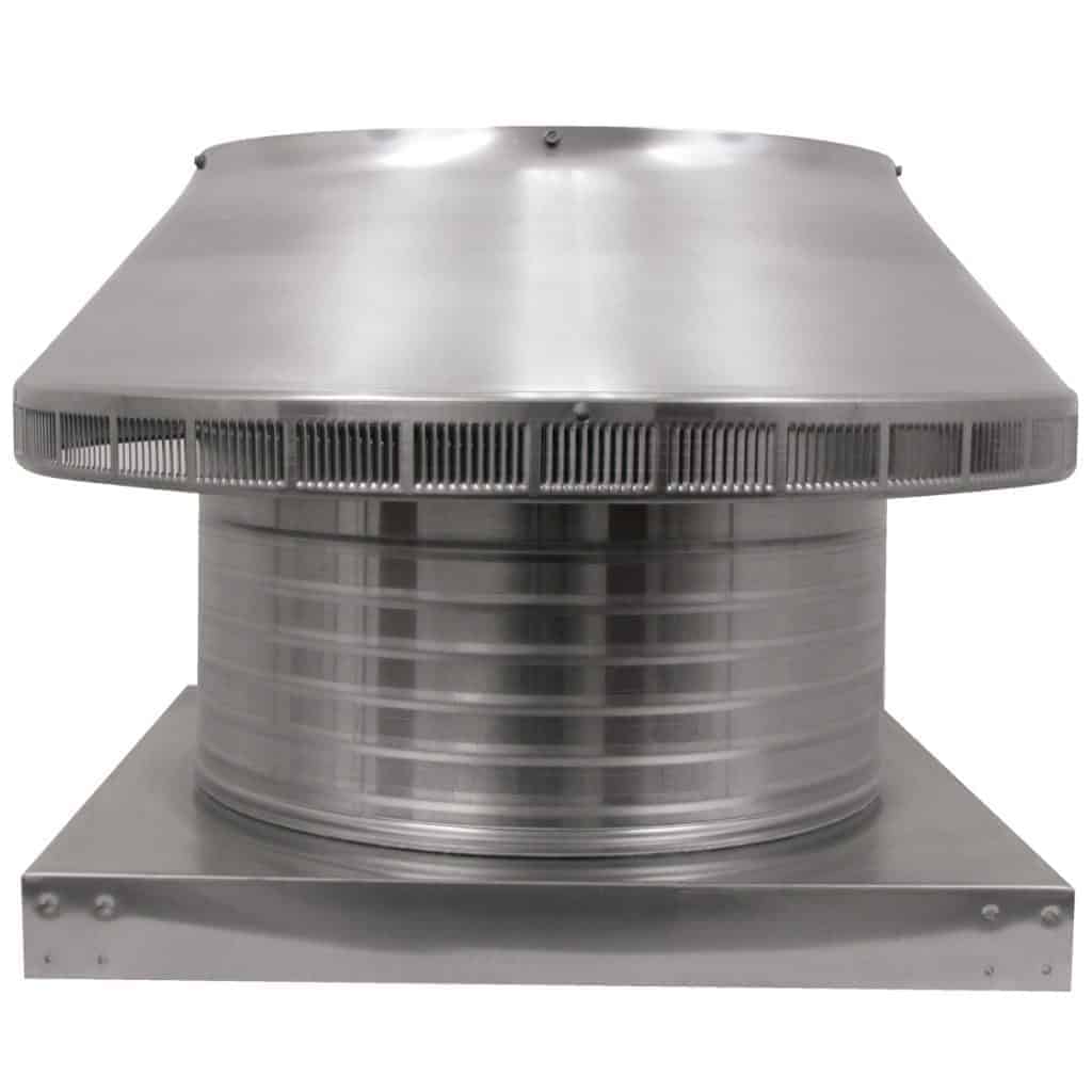 Model PV-16-C6-CMF | Pop Vent |  16" Diameter |  6" Tall Collar  | Curb Mount Flange  |  200 Sq. In. NFA