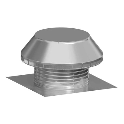 Model PV-16-C6  | Pop Vent |  16" Diameter |  6" Tall Collar | Flat Falng | 200 Sq. In. NFA