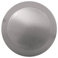 Roof Louver 18" with Curb Mount Sub Base - Pop Vent | 18" Diameter | 8" Tall Collar | 254 Sq. In. NFA - Active Ventilation Products