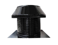 Roof Louver - Pop Vent | 18" Diameter | 12" Tall Collar | Flat Flange | 254 Sq. In. NFA - Active Ventilation Products