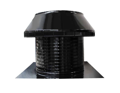 Model PV-18-C12  | Pop Vent |  18" Diameter |  12" Tall Collar | Flat Falng | 254 Sq. In. NFA