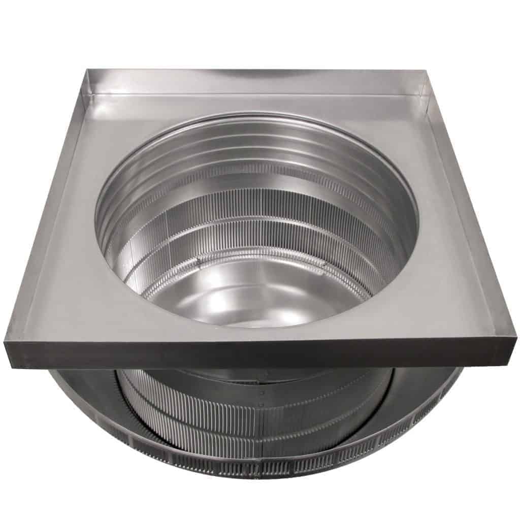 Model PV-18-C4-CMF | Pop Vent |  18" Diameter |  4" Tall Collar  | Curb Mount Flange  |  254 Sq. In. NFA