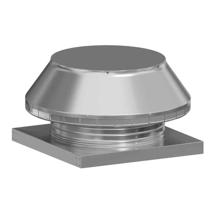 Model PV-18-C4-CMF | Pop Vent |  18" Diameter |  4" Tall Collar  | Curb Mount Flange  |  254 Sq. In. NFA