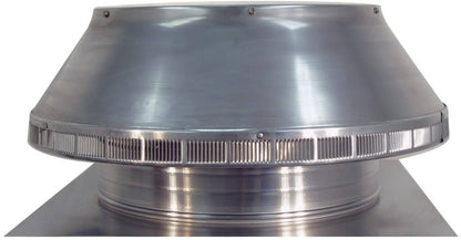 Model PV-18-C4  | Pop Vent |  18" Diameter |  4" Tall Collar | Flat Falng | 254 Sq. In. NFA