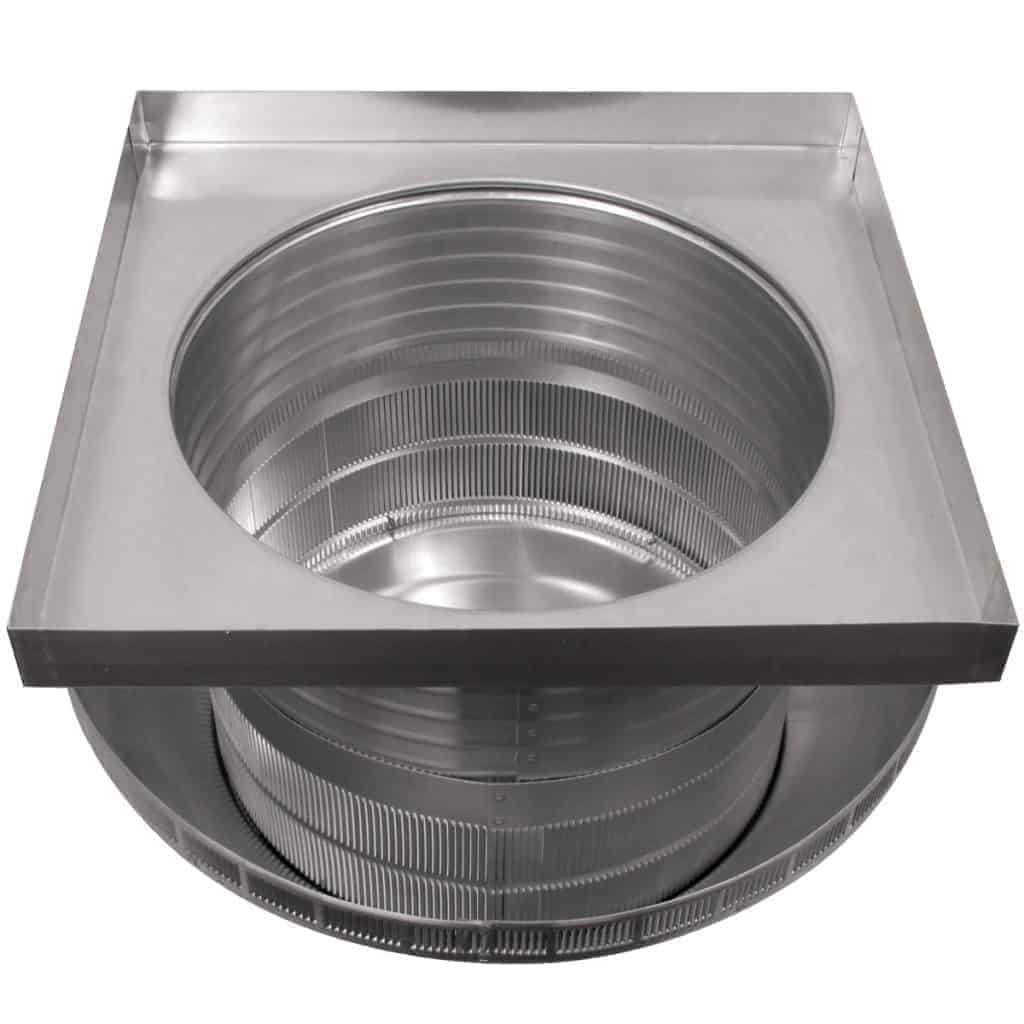 Model PV-18-C6-CMF | Pop Vent |  18" Diameter |  6" Tall Collar  | Curb Mount Flange  |  254 Sq. In. NFA