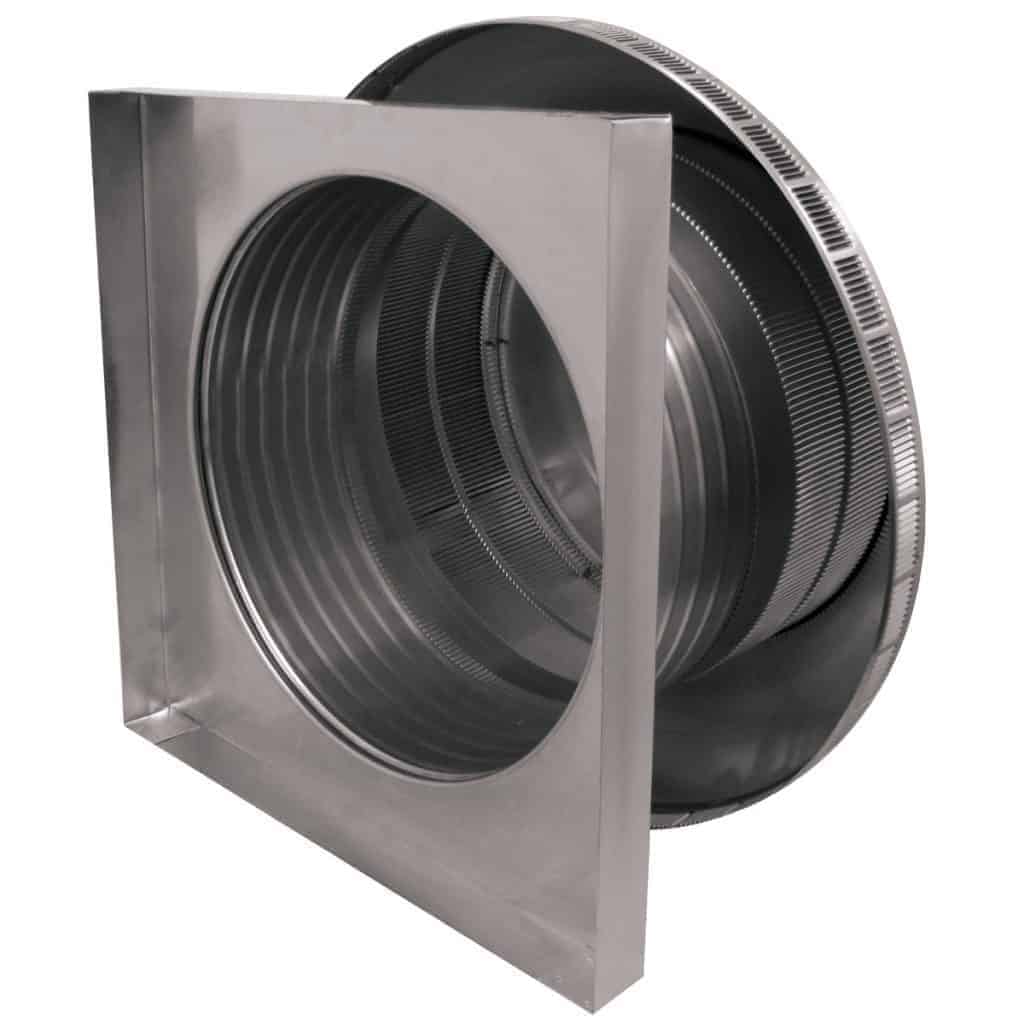 Model PV-18-C6-CMF | Pop Vent |  18" Diameter |  6" Tall Collar  | Curb Mount Flange  |  254 Sq. In. NFA