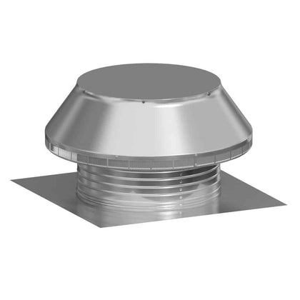 Model PV-18-C6  | Pop Vent |  18" Diameter |  6" Tall Collar | Flat Falng | 254 Sq. In. NFA