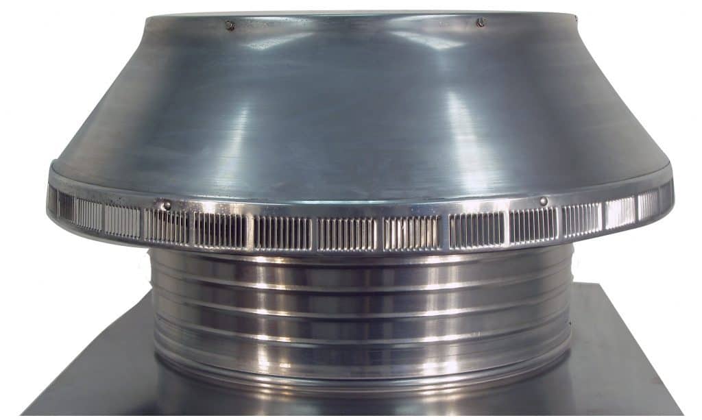 Model PV-18-C6  | Pop Vent |  18" Diameter |  6" Tall Collar | Flat Falng | 254 Sq. In. NFA