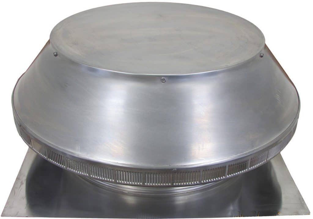 Model PV-20-C2 | Pop Ventilator | 20" Diameter | 2" Tall Collar | Flat Flange |  314 Sq. In. NFA