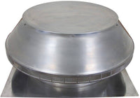 Roof Louver - Pop Vent | 20" Diameter | 2" Tall Collar | Flat Flange | 314 Sq. In. NFA - Active Ventilation Products