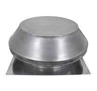 Roof Louver - Pop Vent | 20" Diameter | 2" Tall Collar | Flat Flange | 314 Sq. In. NFA - Active Ventilation Products