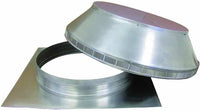 Roof Louver - Pop Vent | 20" Diameter | 2" Tall Collar | Flat Flange | 314 Sq. In. NFA - Active Ventilation Products