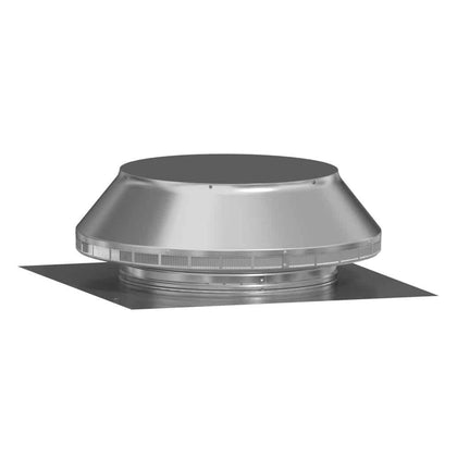 Model PV-20-C2 | Pop Ventilator | 20" Diameter | 2" Tall Collar | Flat Flange |  314 Sq. In. NFA