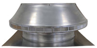 Roof Louver - Pop Vent | 20" Diameter | 2" Tall Collar | Flat Flange | 314 Sq. In. NFA - Active Ventilation Products