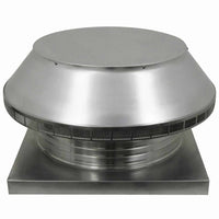 Roof Louver 20" with Curb Mount Sub Base - Pop Vent | 20" Diameter | 4" Tall Collar | 314 Sq. In. NFA - Active Ventilation Products