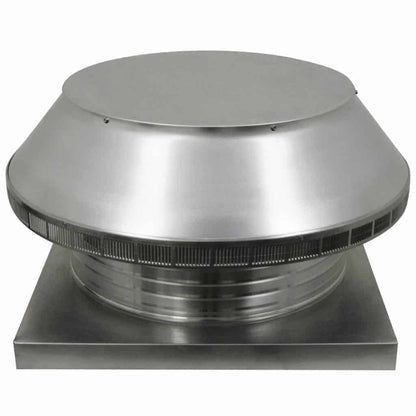 Model PV-20-C4-CMF | Pop Vent |  20" Diameter |  4" Tall Collar  | Curb Mount Flange  |  314 Sq. In. NFA