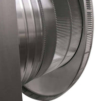 Roof Louver - Pop Vent | 20" Diameter | 4" Tall Collar | Flat Flange | 314 Sq. In. NFA - Active Ventilation Products