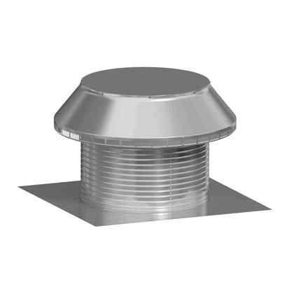 Model PV-24-C12  | Pop Vent |  24" Diameter |  12" Tall Collar | Flat Falng | 452 Sq. In. NFA