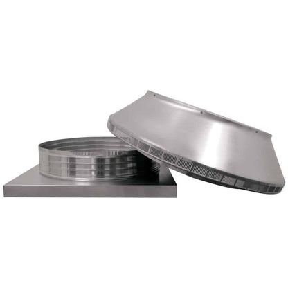 Model PV-24-C4-CMF | Pop Vent |  24" Diameter |  4" Tall Collar  | Curb Mount Flange  |  452 Sq. In. NFA