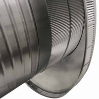 Roof Louver - Pop Vent | 24" Diameter | 6" Tall Collar | Flat Flange | 452 Sq. In. NFA - Active Ventilation Products