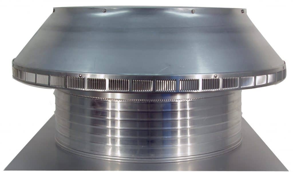 Model PV-24-C6  | Pop Vent |  24" Diameter |  6" Tall Collar | Flat Falng | 452 Sq. In. NFA