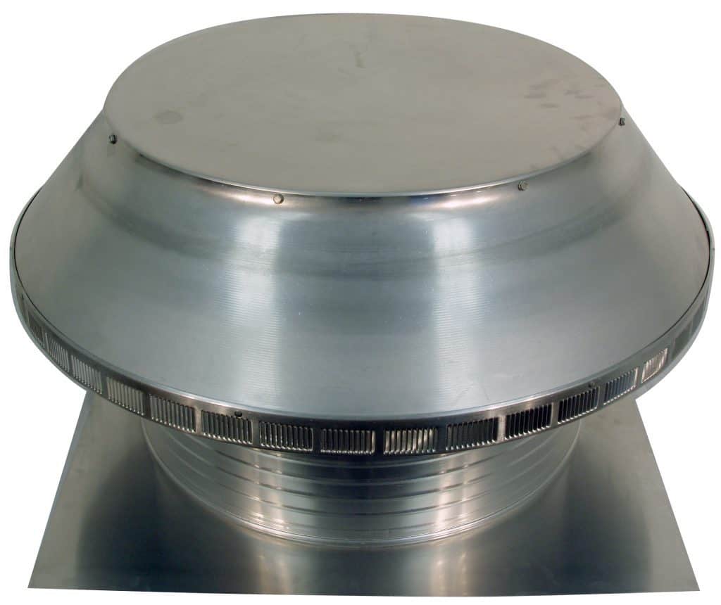 Model PV-24-C8  | Pop Vent |  24" Diameter |  8" Tall Collar | Flat Falng | 452 Sq. In. NFA