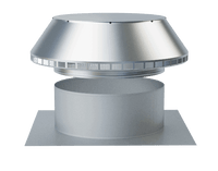 Model PV - 24 - RF | Pop Vent Roof Louver | 24" Diameter | Retrofit - Active Ventilation Products