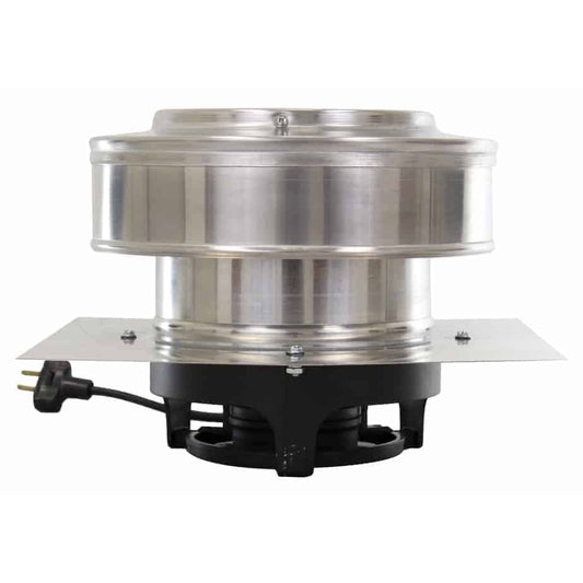 Model RBF-6-C2 | Round Back Fan |  6" Diameter  | Flat Flange |  " 2" Collar