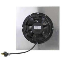 Model RBF - 6 - C4 | Round Back Fan | 6" Diameter | Flat Flange | " 4" Collar - Active Ventilation Products