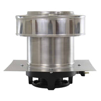 Model RBF - 6 - C4 | Round Back Fan | 6" Diameter | Flat Flange | " 4" Collar - Active Ventilation Products