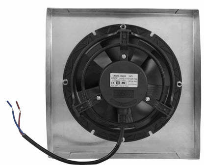 Model RBF-6-C2-CMF | Round Back Exhaust Fan |  6" Diameter | 2" Collar | Curb Mount Flange